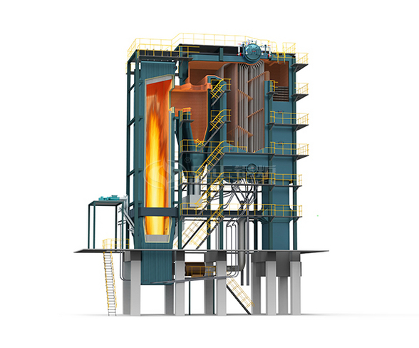 SHX Coal Fired CFB Hot Water Boiler