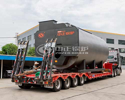 LPG Gas Fired Fire Tube 6 Ton Steam Boiler