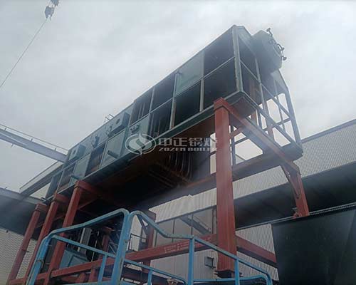 DZL 2000kg/hr Coal Briquette Fired Steam Boiler