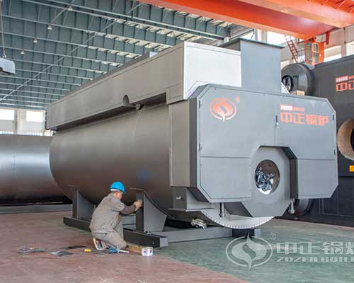 Gas steam boiler manufactured