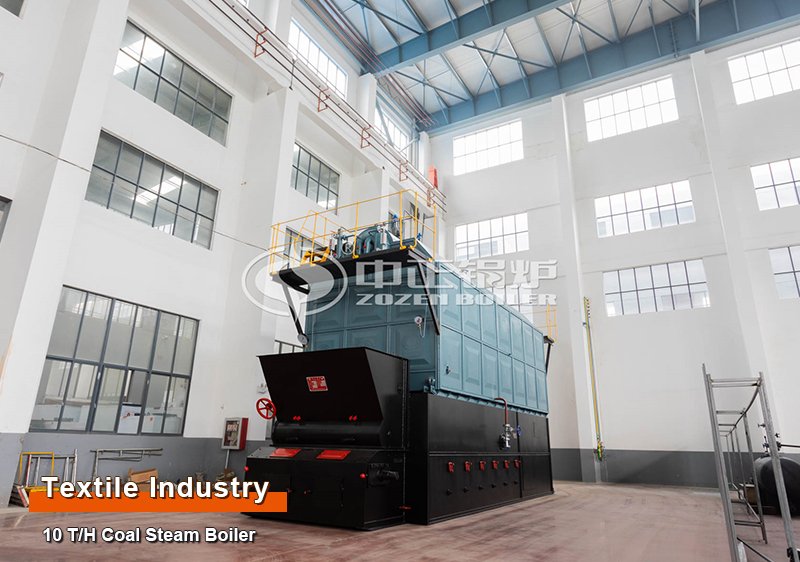 10 Tph Coal Fired Steam Boiler for Textile Plant